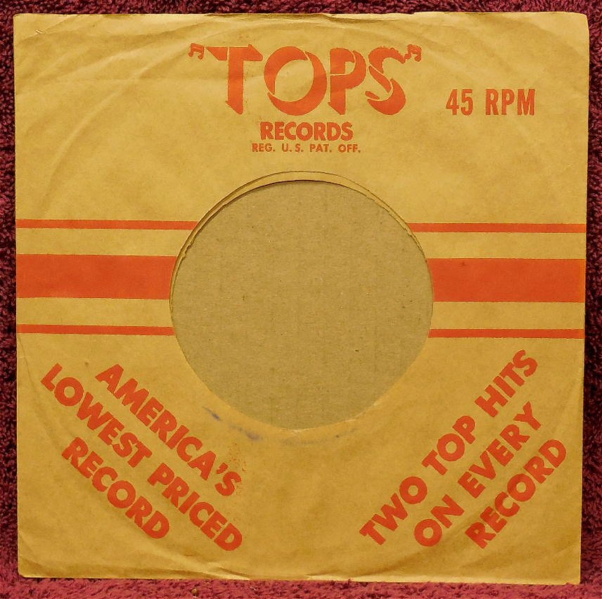 45 RPM GENERIC RECORD COMPANY SLEEVES Page T