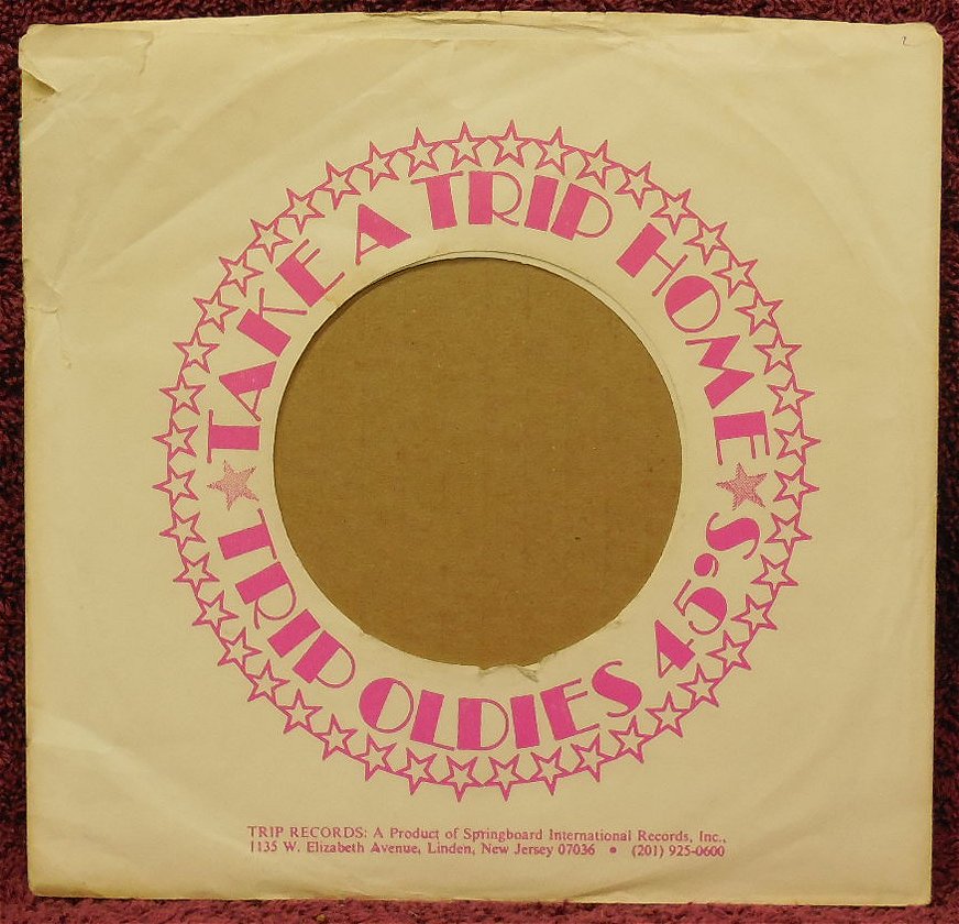 45 RPM GENERIC RECORD COMPANY SLEEVES Page T